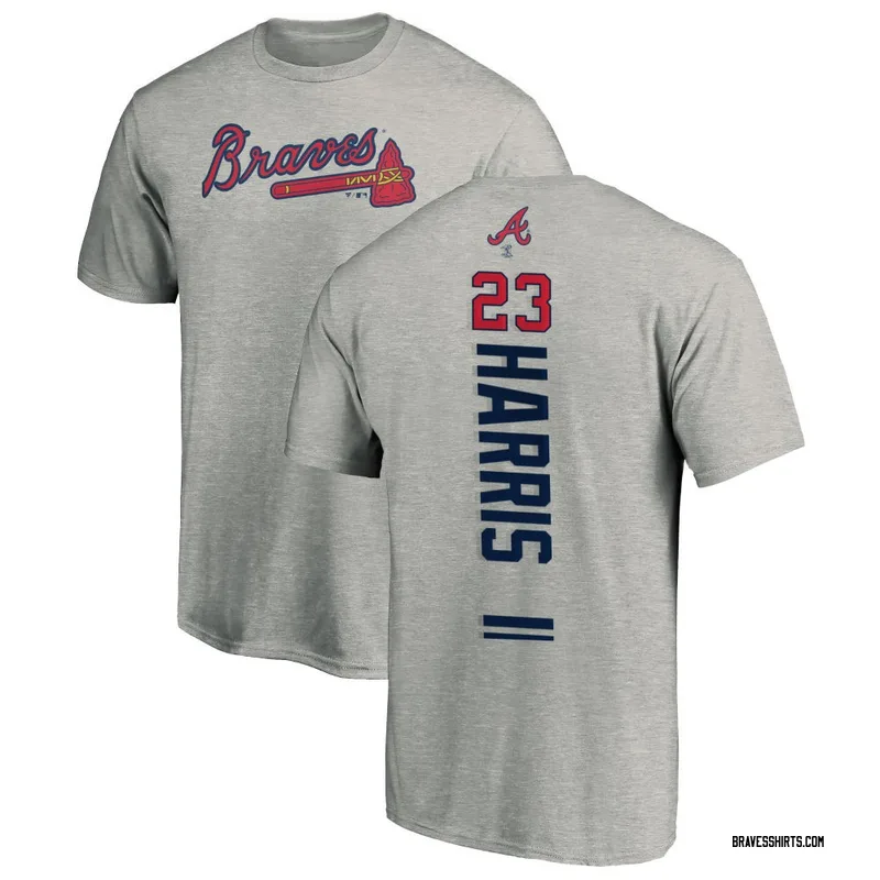 Women's Michael Harris II Name & Number T-Shirt - Navy - Tshirtsedge