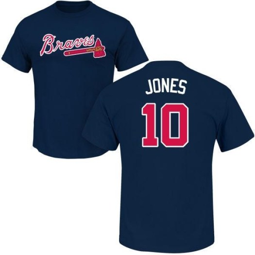 chipper jones braves shirt